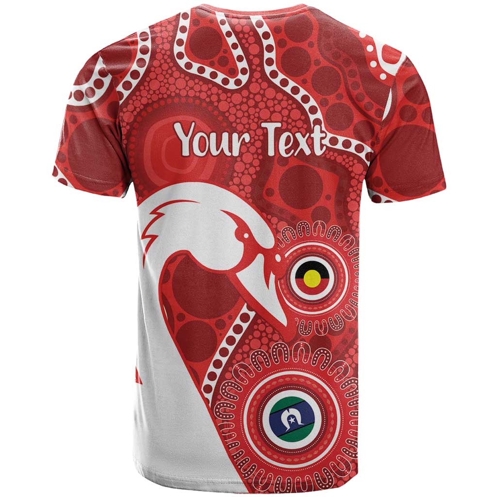 Sydney Swans NAIDOC Week 2026 Personalised T Shirt 50 Years of Deadly Aboriginal Art