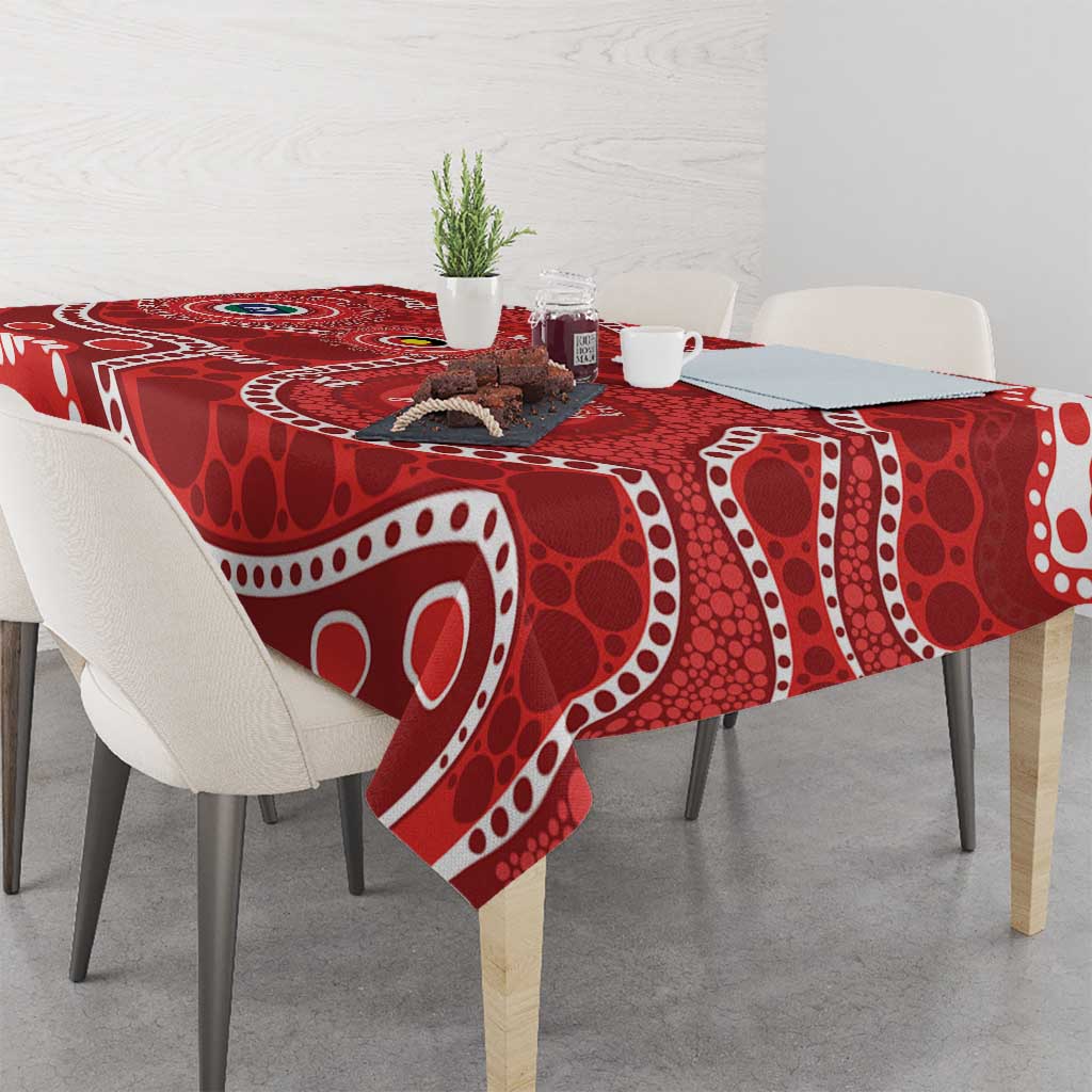 Sydney Swans NAIDOC Week 2026 Personalised Tablecloth 50 Years of Deadly Aboriginal Art