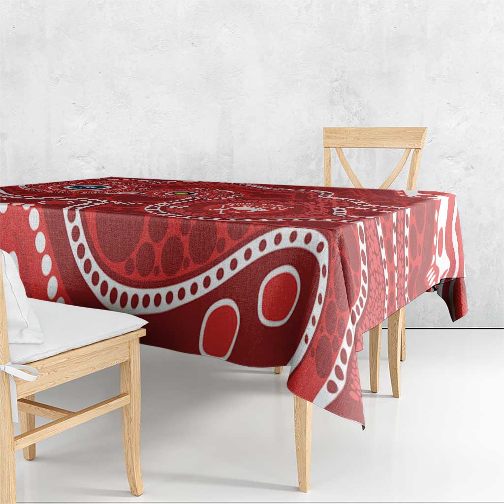 Sydney Swans NAIDOC Week 2026 Personalised Tablecloth 50 Years of Deadly Aboriginal Art