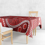 Sydney Swans NAIDOC Week 2026 Personalised Tablecloth 50 Years of Deadly Aboriginal Art