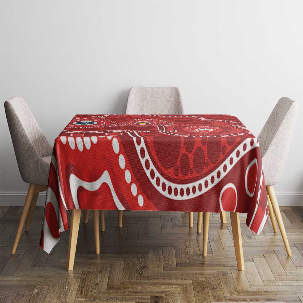 Sydney Swans NAIDOC Week 2026 Personalised Tablecloth 50 Years of Deadly Aboriginal Art