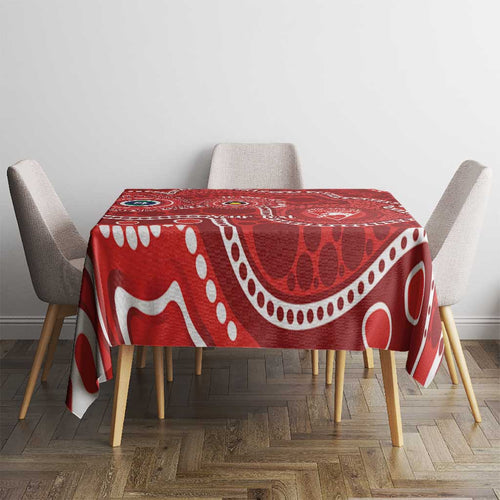 Sydney Swans NAIDOC Week 2026 Personalised Tablecloth 50 Years of Deadly Aboriginal Art