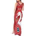 Sydney Swans NAIDOC Week 2026 Personalised Tank Maxi Dress 50 Years of Deadly Aboriginal Art