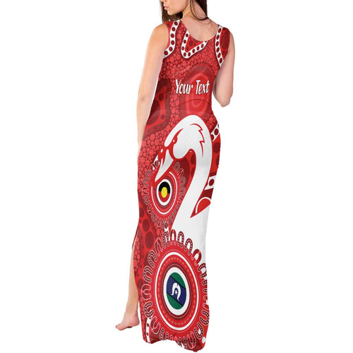 Sydney Swans NAIDOC Week 2026 Personalised Tank Maxi Dress 50 Years of Deadly Aboriginal Art