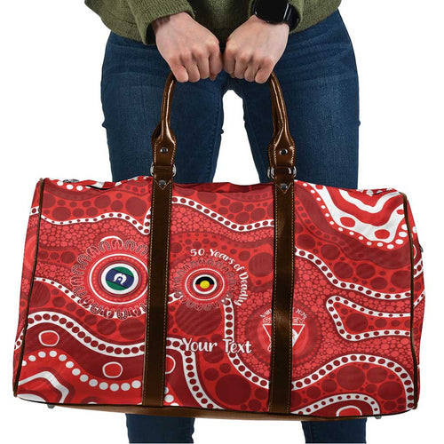 Sydney Swans NAIDOC Week 2026 Personalised Travel Bag 50 Years of Deadly Aboriginal Art