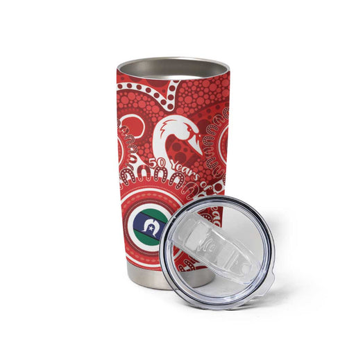 Sydney Swans NAIDOC Week 2026 Personalised Tumbler Cup 50 Years of Deadly Aboriginal Art