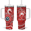 Sydney Swans NAIDOC Week 2026 Personalised Tumbler With Handle 50 Years of Deadly Aboriginal Art