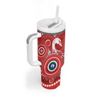 Sydney Swans NAIDOC Week 2026 Personalised Tumbler With Handle 50 Years of Deadly Aboriginal Art