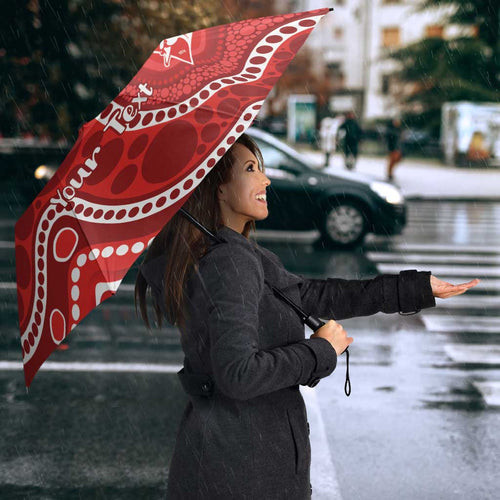 Sydney Swans NAIDOC Week 2026 Personalised Umbrella 50 Years of Deadly Aboriginal Art