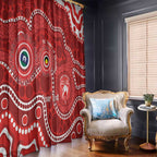 Sydney Swans NAIDOC Week 2026 Personalised Window Curtain 50 Years of Deadly Aboriginal Art