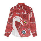 Sydney Swans NAIDOC Week 2026 Personalised Women Casual Shirt 50 Years of Deadly Aboriginal Art