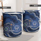Geelong Cats NAIDOC Week 2026 Personalised Laundry Basket 50 Years of Deadly Aboriginal Art
