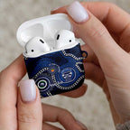 Geelong Cats NAIDOC Week 2026 Personalised AirPods Case 50 Years of Deadly Aboriginal Art