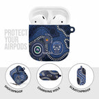 Geelong Cats NAIDOC Week 2026 Personalised AirPods Case 50 Years of Deadly Aboriginal Art