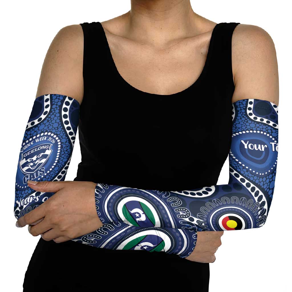 Geelong Cats NAIDOC Week 2026 Personalised Arm Sleeves 50 Years of Deadly Aboriginal Art