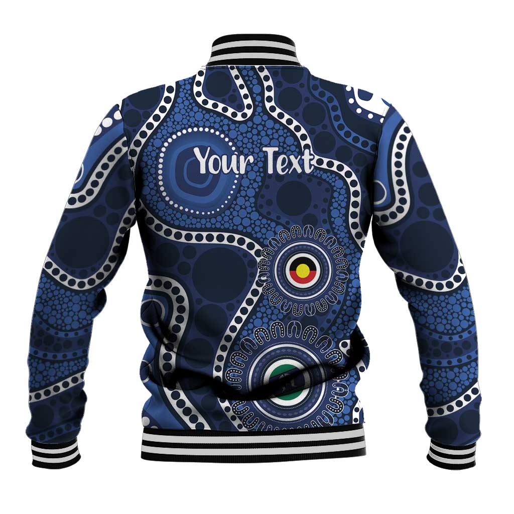 Geelong Cats NAIDOC Week 2026 Personalised Baseball Jacket 50 Years of Deadly Aboriginal Art