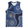 Geelong Cats NAIDOC Week 2026 Personalised Basketball Jersey 50 Years of Deadly Aboriginal Art