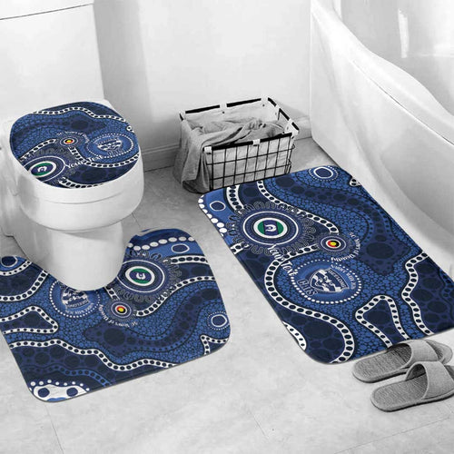 Geelong Cats NAIDOC Week 2026 Personalised Bathroom Set 50 Years of Deadly Aboriginal Art