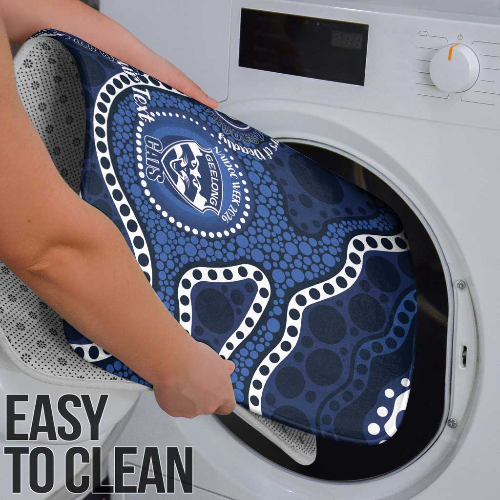 Geelong Cats NAIDOC Week 2026 Personalised Bathroom Set 50 Years of Deadly Aboriginal Art