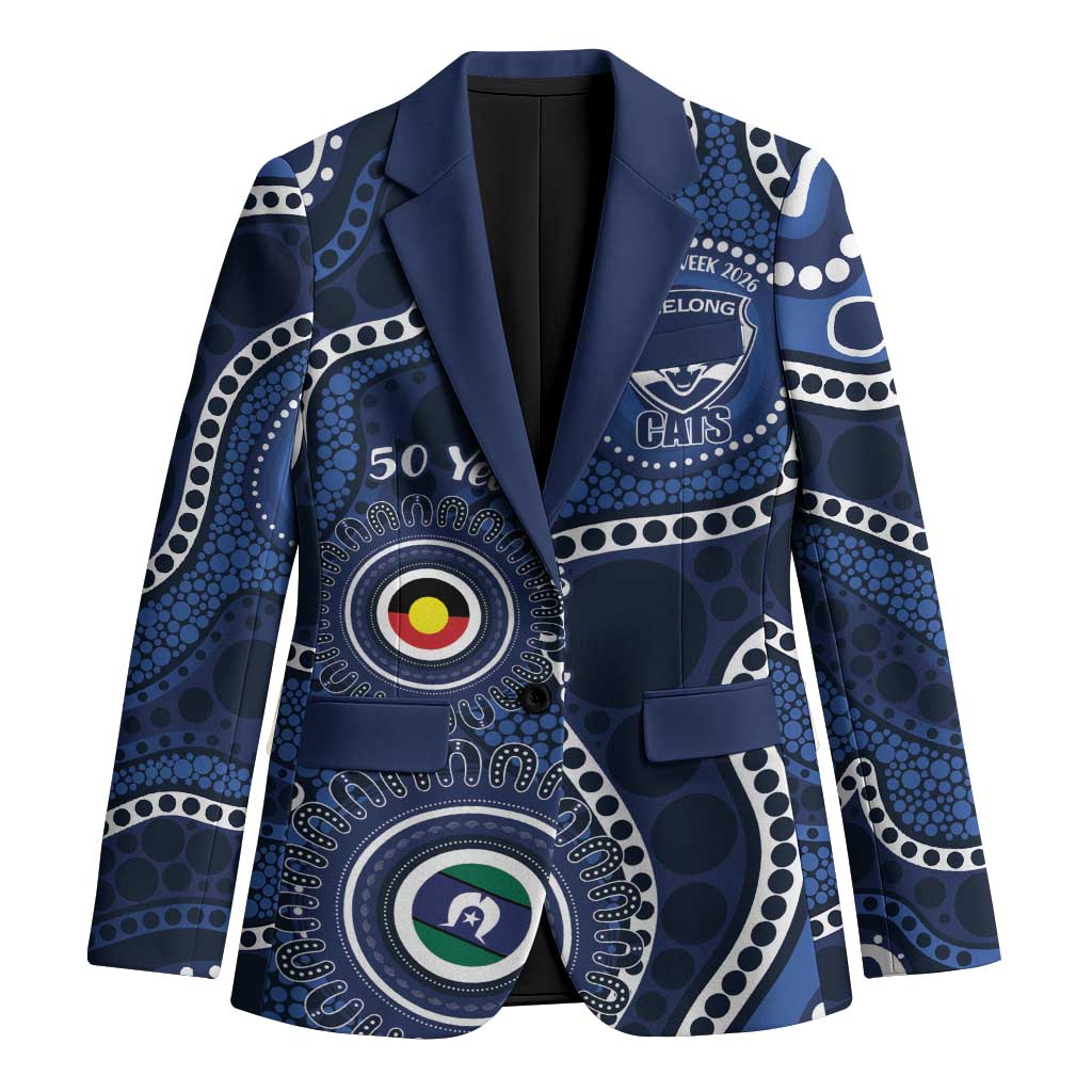 Geelong Cats NAIDOC Week 2026 Personalised Blazer 50 Years of Deadly Aboriginal Art
