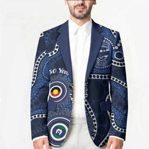 Geelong Cats NAIDOC Week 2026 Personalised Blazer 50 Years of Deadly Aboriginal Art