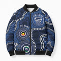 Geelong Cats NAIDOC Week 2026 Personalised Bomber Puffer Jacket 50 Years of Deadly Aboriginal Art
