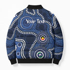 Geelong Cats NAIDOC Week 2026 Personalised Bomber Puffer Jacket 50 Years of Deadly Aboriginal Art