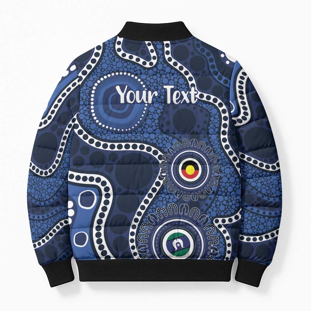 Geelong Cats NAIDOC Week 2026 Personalised Bomber Puffer Jacket 50 Years of Deadly Aboriginal Art