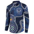 Geelong Cats NAIDOC Week 2026 Personalised Button Sweatshirt 50 Years of Deadly Aboriginal Art