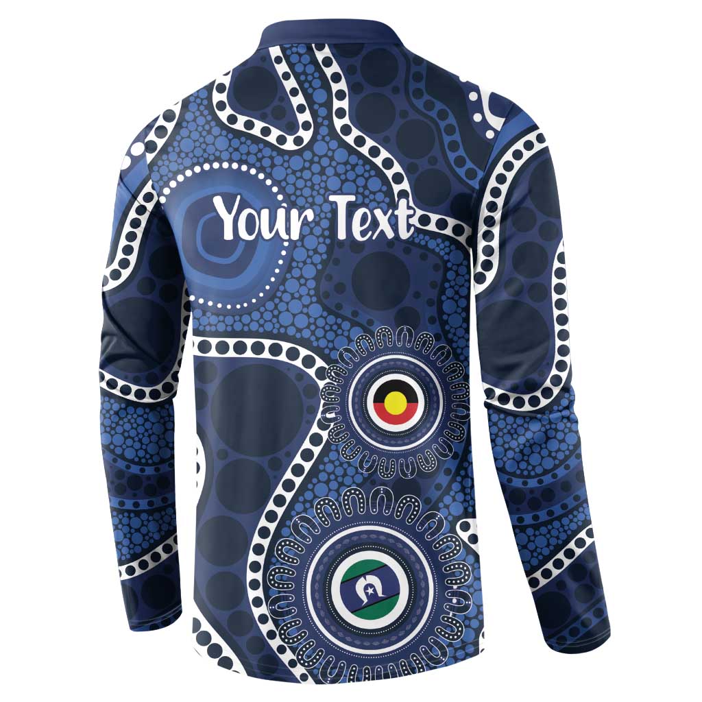 Geelong Cats NAIDOC Week 2026 Personalised Button Sweatshirt 50 Years of Deadly Aboriginal Art
