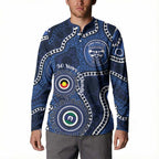 Geelong Cats NAIDOC Week 2026 Personalised Button Sweatshirt 50 Years of Deadly Aboriginal Art