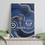 Geelong Cats NAIDOC Week 2026 Personalised Canvas Wall Art 50 Years of Deadly Aboriginal Art