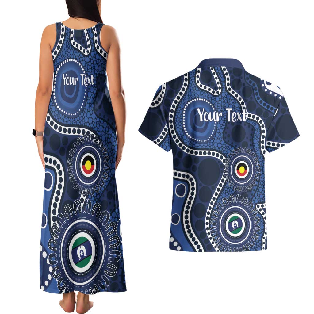 Geelong Cats NAIDOC Week 2026 Personalised Couples Matching Tank Maxi Dress and Hawaiian Shirt 50 Years of Deadly Aboriginal Art