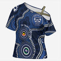 Geelong Cats NAIDOC Week 2026 Personalised Cross Shoulder Shirt 50 Years of Deadly Aboriginal Art