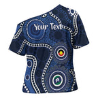 Geelong Cats NAIDOC Week 2026 Personalised Cross Shoulder Shirt 50 Years of Deadly Aboriginal Art