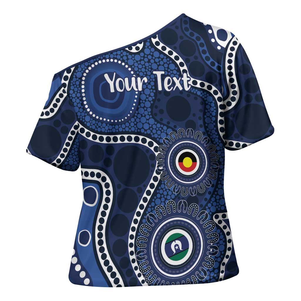 Geelong Cats NAIDOC Week 2026 Personalised Cross Shoulder Shirt 50 Years of Deadly Aboriginal Art