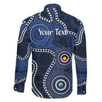 Geelong Cats NAIDOC Week 2026 Personalised Family Matching Mermaid Dress and Hawaiian Shirt 50 Years of Deadly Aboriginal Art