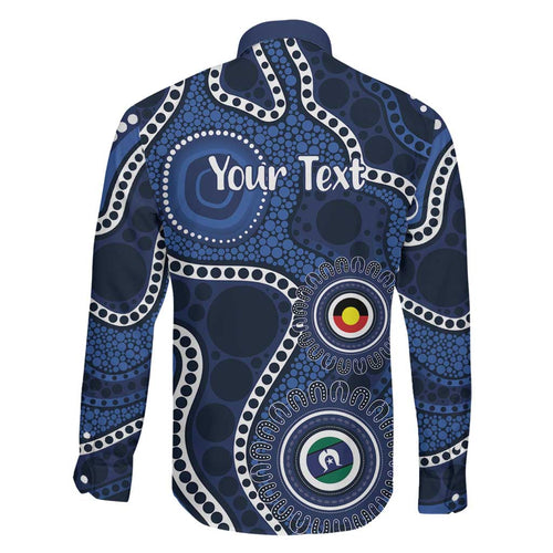 Geelong Cats NAIDOC Week 2026 Personalised Family Matching Off Shoulder Maxi Dress and Hawaiian Shirt 50 Years of Deadly Aboriginal Art
