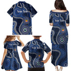 Geelong Cats NAIDOC Week 2026 Personalised Family Matching Puletasi and Hawaiian Shirt 50 Years of Deadly Aboriginal Art