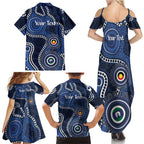 Geelong Cats NAIDOC Week 2026 Personalised Family Matching Summer Maxi Dress and Hawaiian Shirt 50 Years of Deadly Aboriginal Art