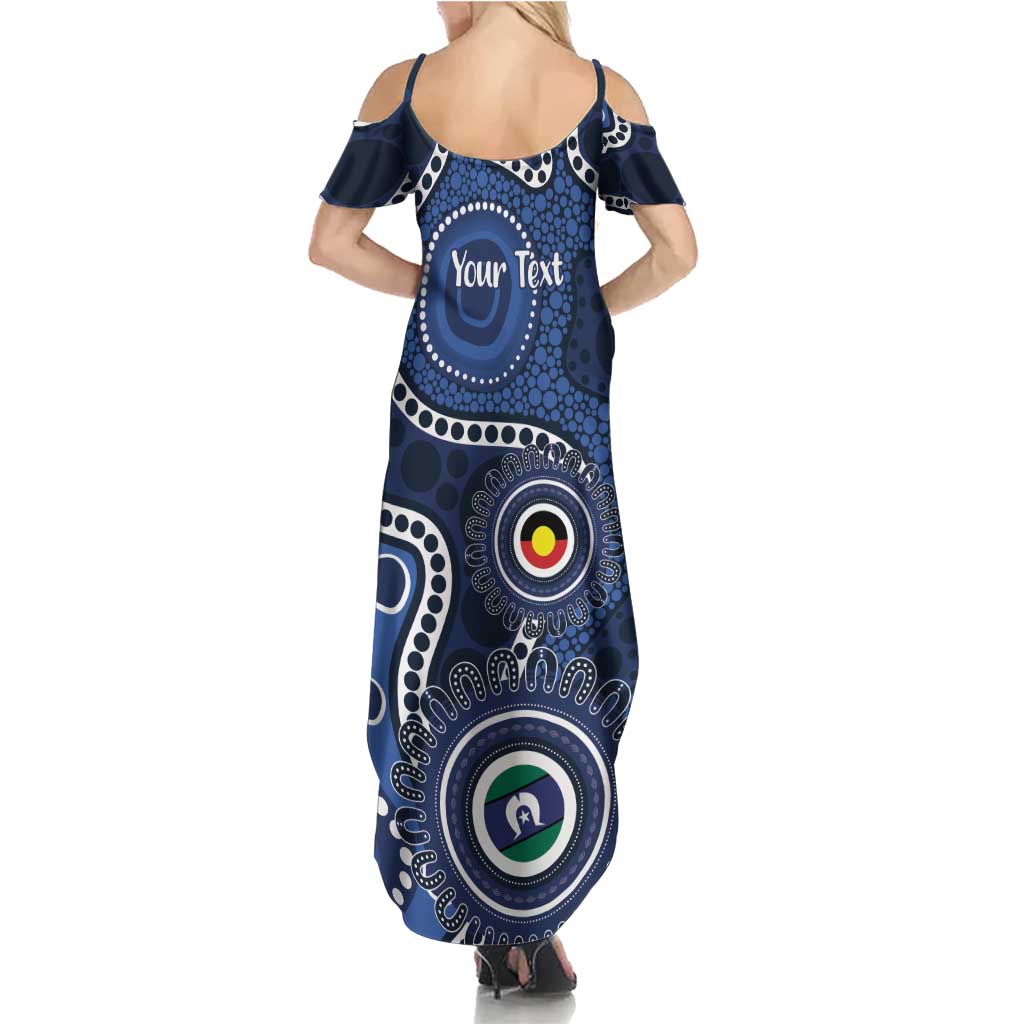 Geelong Cats NAIDOC Week 2026 Personalised Family Matching Summer Maxi Dress and Hawaiian Shirt 50 Years of Deadly Aboriginal Art