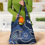 Geelong Cats NAIDOC Week 2026 Personalised Grocery Bag 50 Years of Deadly Aboriginal Art
