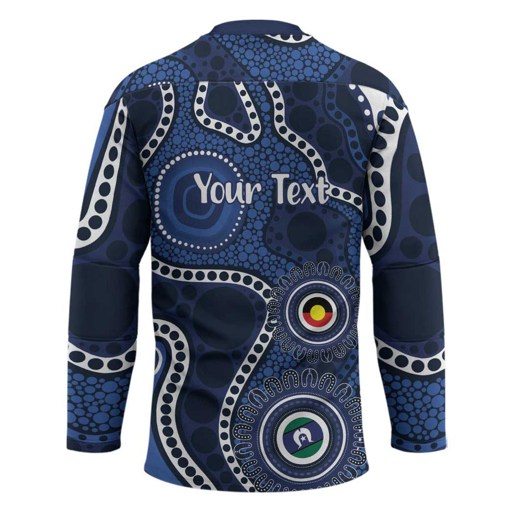 Geelong Cats NAIDOC Week 2026 Personalised Hockey Jersey 50 Years of Deadly Aboriginal Art