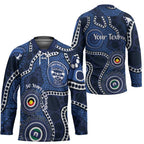 Geelong Cats NAIDOC Week 2026 Personalised Hockey Jersey 50 Years of Deadly Aboriginal Art