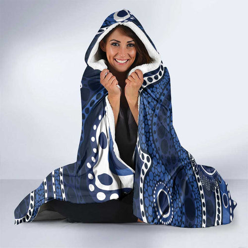 Geelong Cats NAIDOC Week 2026 Personalised Hooded Blanket 50 Years of Deadly Aboriginal Art