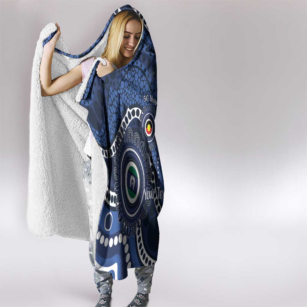 Geelong Cats NAIDOC Week 2026 Personalised Hooded Blanket 50 Years of Deadly Aboriginal Art