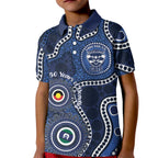 Geelong Cats NAIDOC Week 2026 Personalised Kid Polo Shirt 50 Years of Deadly Aboriginal Art