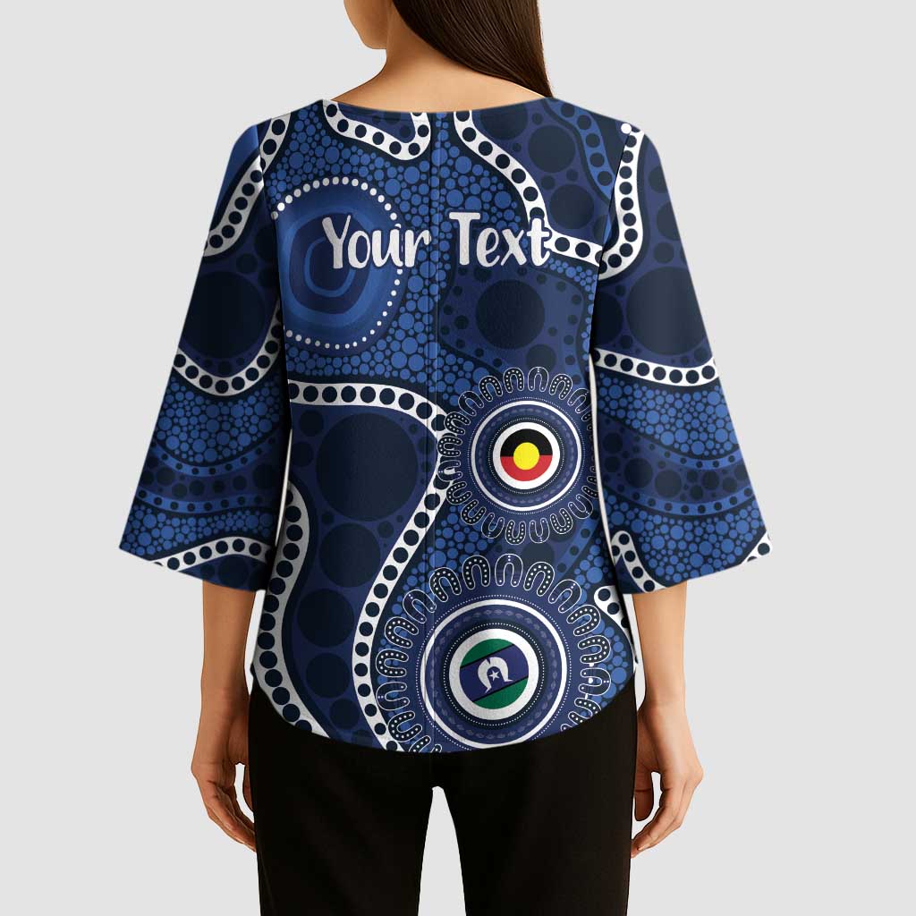 Geelong Cats NAIDOC Week 2026 Personalised Kimono Sleeve Blouse 50 Years of Deadly Aboriginal Art