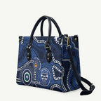 Geelong Cats NAIDOC Week 2026 Personalised Leather Bag 50 Years of Deadly Aboriginal Art
