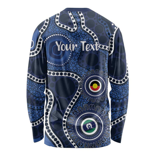 Geelong Cats NAIDOC Week 2026 Personalised Long Sleeve Shirt 50 Years of Deadly Aboriginal Art
